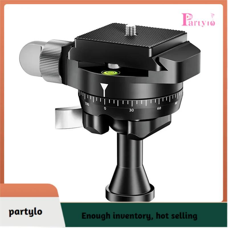 [partylo] KA18 SLR Camera Gimbal Xoay 360 Độ Kim Loại Hình Cầu Toàn Cảnh Gimbal Máy Chiếu Gimbal Gim