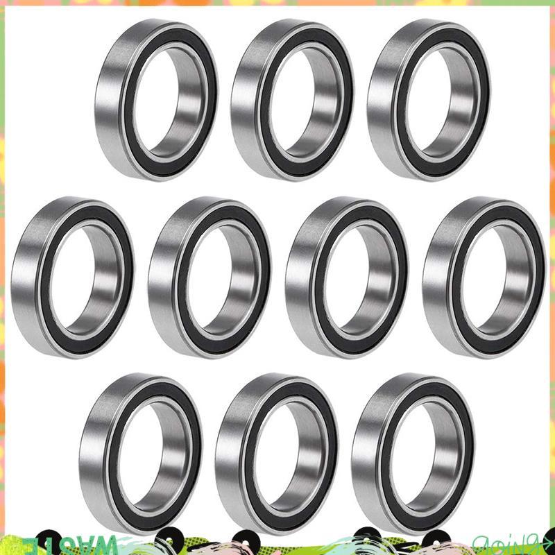 10 CÁI 6701- 12X18X4 mm Vòng bi rãnh sâu kín cao su thu nhỏ