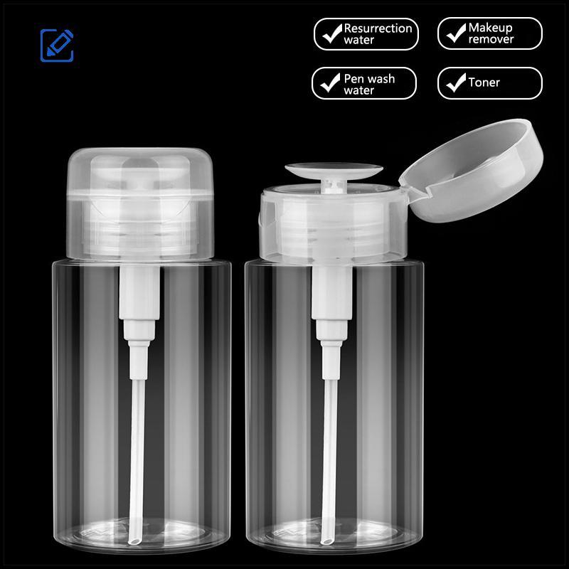 ONew 120 / 150 / 180ml Nail Refillable Chai Máy ép rỗng Máy bơm phân phối Móng tay nghệ thuật Ba Lan