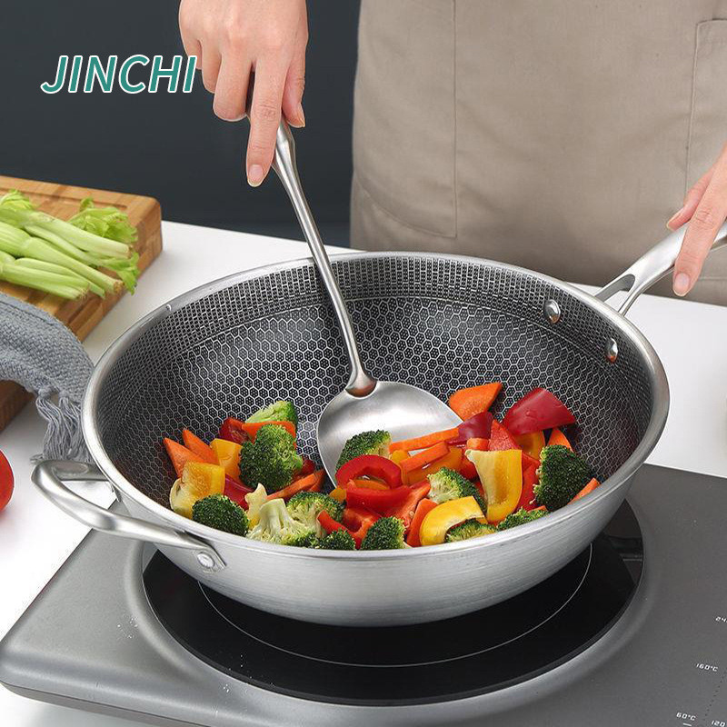 Chảo chống dính, chảo hai mặt, chảo nấu ăn bằng thép không gỉ 316, chảo chống dính, chảo rán tổ ong.