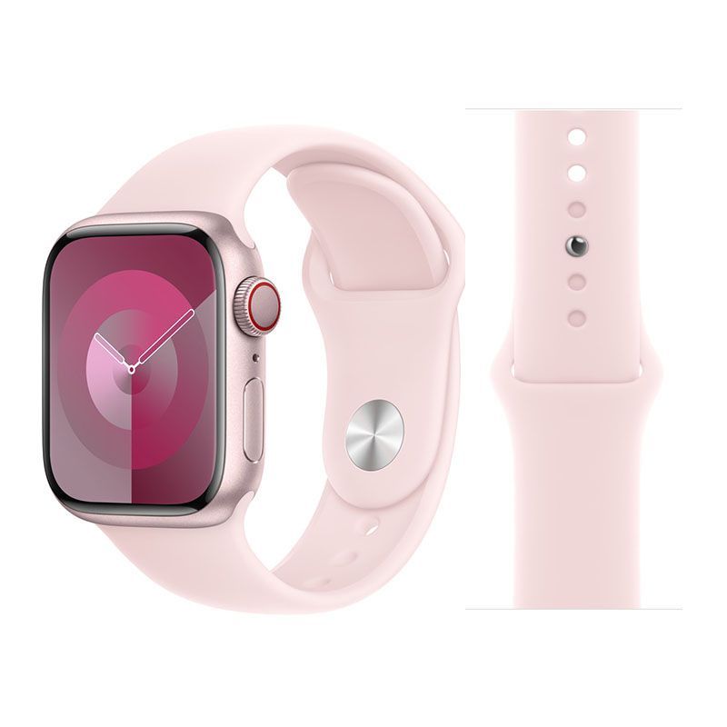 Thích hợp cho Apple Watch iwatch10 Dây đeo applewatch9 Silicone S10 Nữ Nam Cao cấp ultra2 Thể thao Á