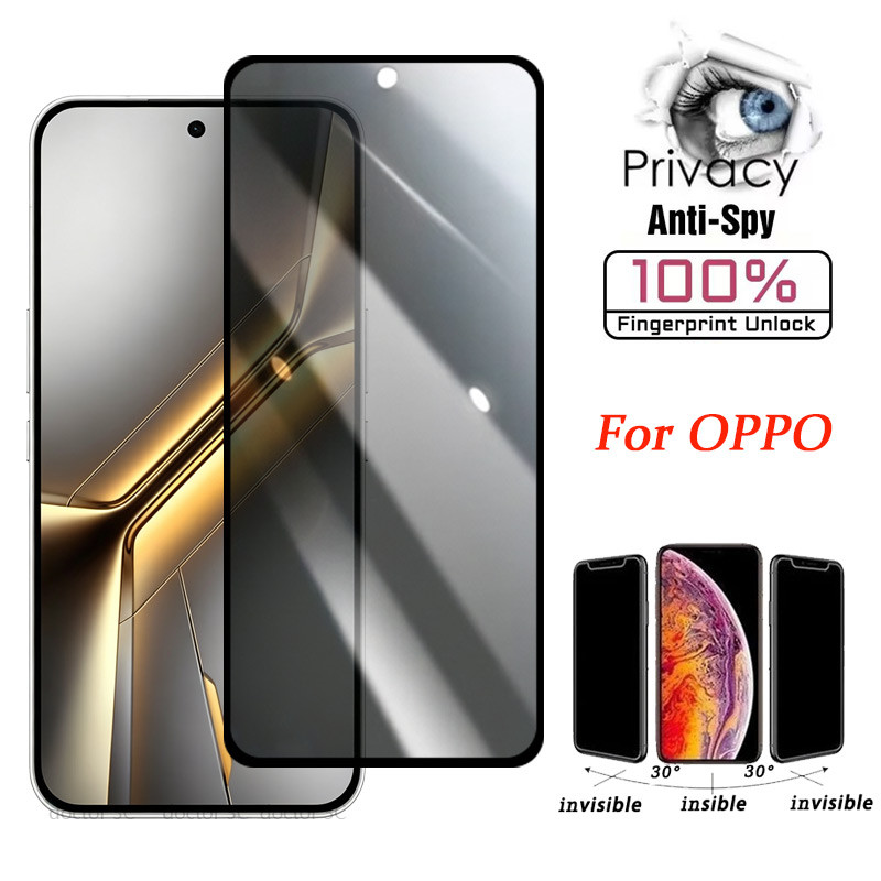 Kính cường lực chống nhìn trộm Full màn hình cho OPPO K15 K14 K13 K12 K11 Turbo Pro Plus K14x K13x K