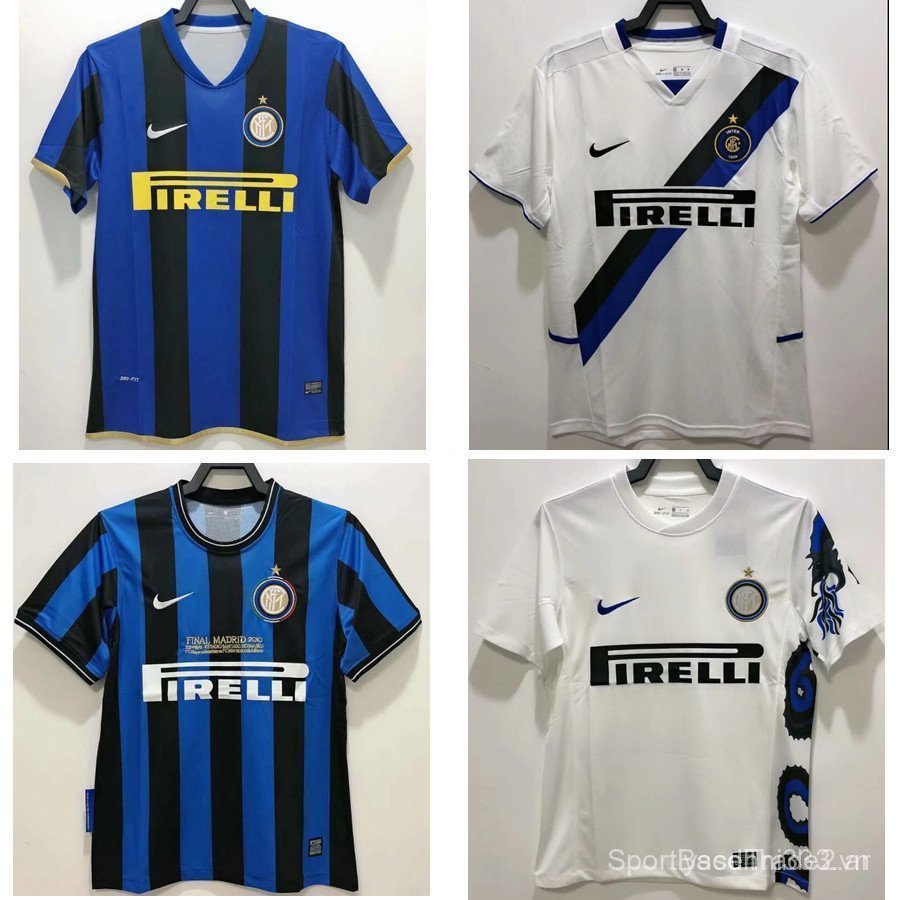 Áo đấu Futbol cổ điển SSS + Inter Milan QORB