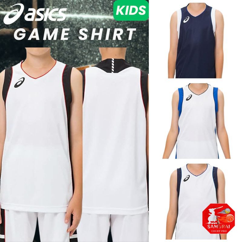 [ASICS] Basketball Wear Jr. Game Shirt 2064A013 [Junior]