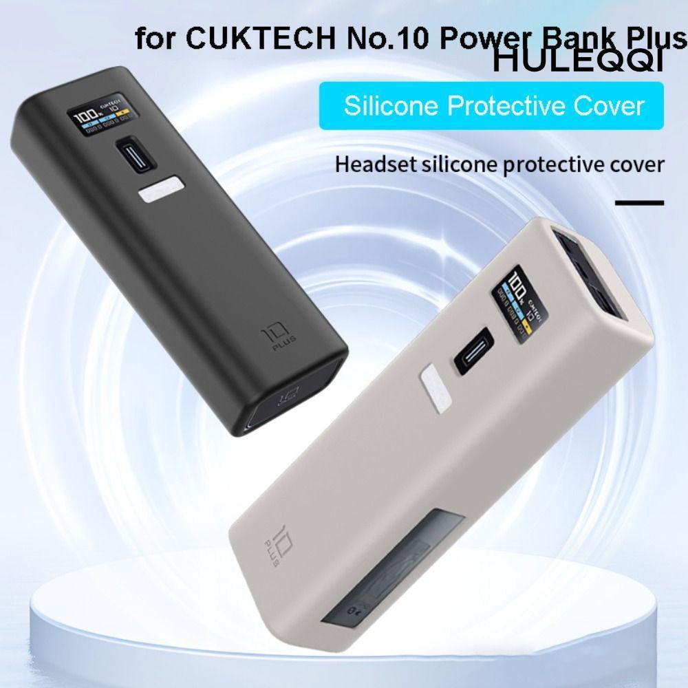 HULEQI Silicone, Chống Bụi Chống Sốc Bảo Vệ, Có Tay Cầm Mềm Di Động Mang Theo Cho CUKTECH No.10 Powe