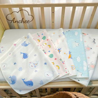 Anchee - Lót chống thấm 50x70 cm bề mặt cotton mềm mại thoáng mát thấm hút tốt cho bé sơ sinh