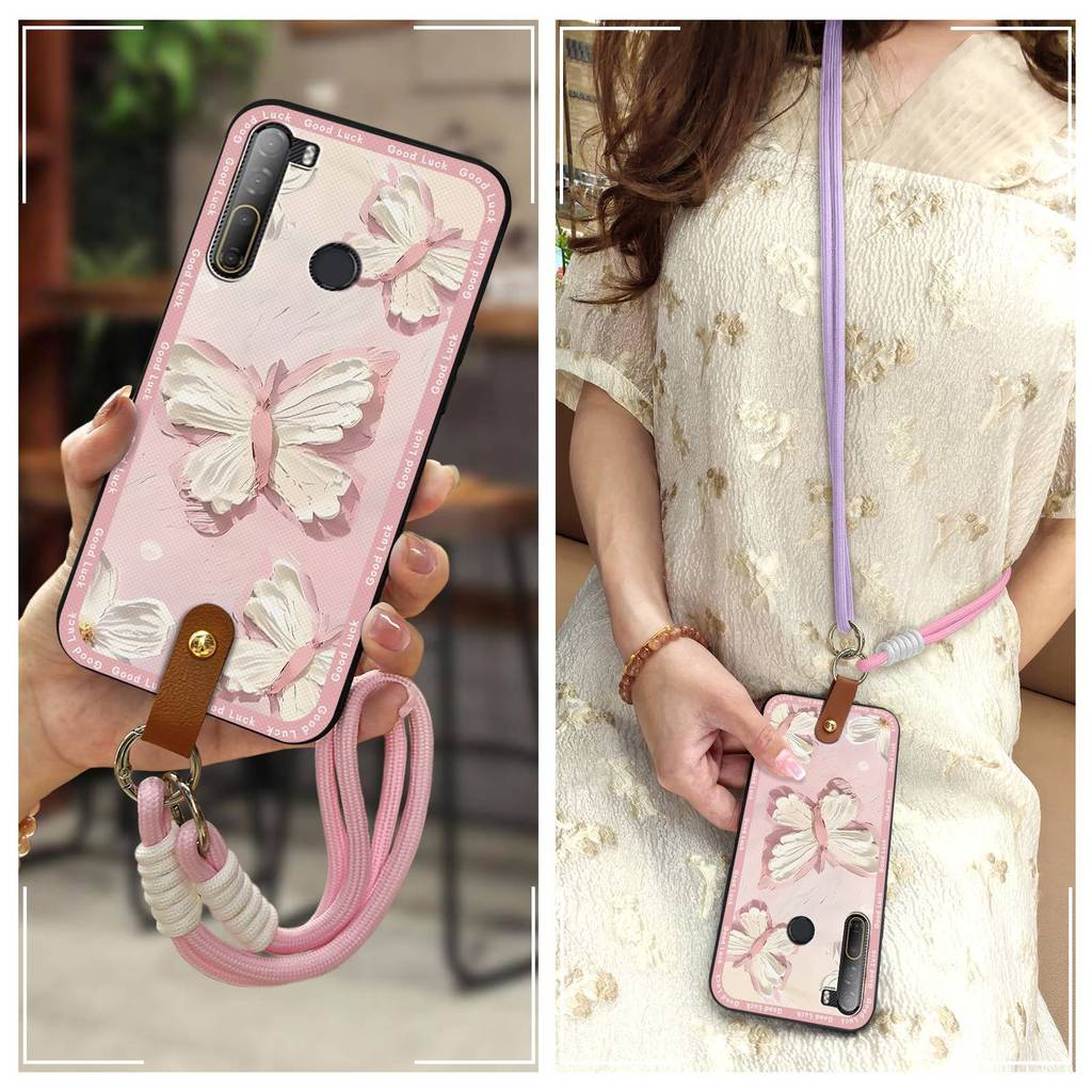 Ốp Điện Thoại Chống Thấm Nước Đeo Ngang Cho HTC Desire 20 Pro / D20 Pro Graffiti Dễ Thương Chống Va 