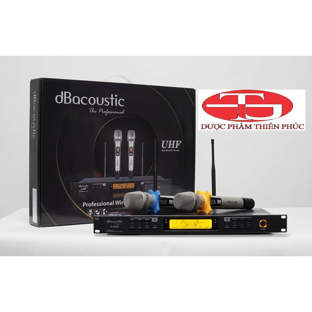 [HCM] Micro Không Dây DB Acoustic K5000s - Hàng Chính Hãng 2023 - Hoàng Phúc audio