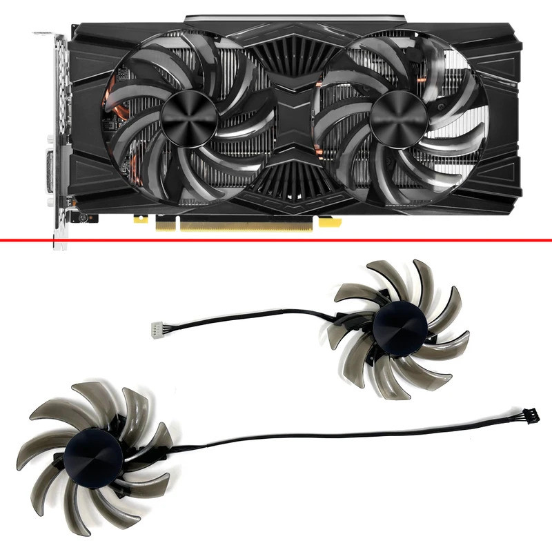 I * NEW 87MM 4PIN GA91S2U Quạt làm mát GTX1660 GTX 1660Ti Quạt làm mát cho Gainward GeForce GTX 1660