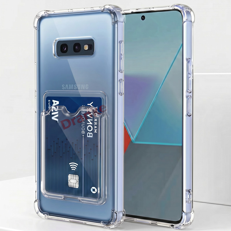 Dành Cho Samsung Galaxy S10e 5.8 inch SM-G970F G970U G970N G970W G970X Ốp Lưng Silicon Chống Vàng Li