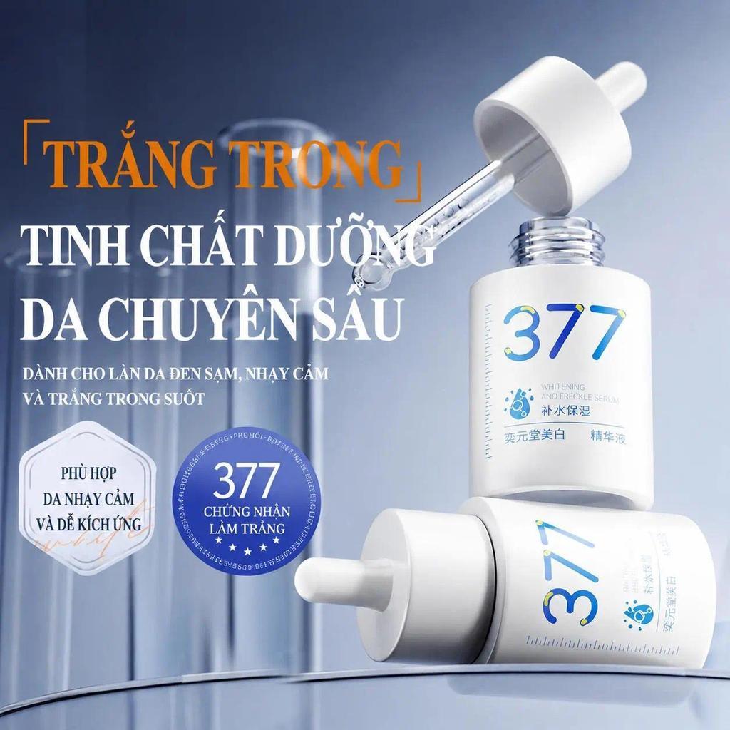 377 Serum Huyết Thanh 30ml Giảm Mụn Mờ Thâm Dưỡng Da Sáng Khỏe Từ Thiên Nhiên