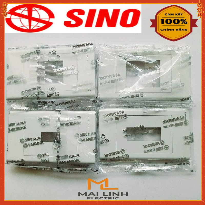 {Chính Hãng Sino} Mặt dùng cho CB cóc - CB 1 tép - CB 2 tép - Mặt cho Aptomat - Cầu dao - Đế âm - Đế