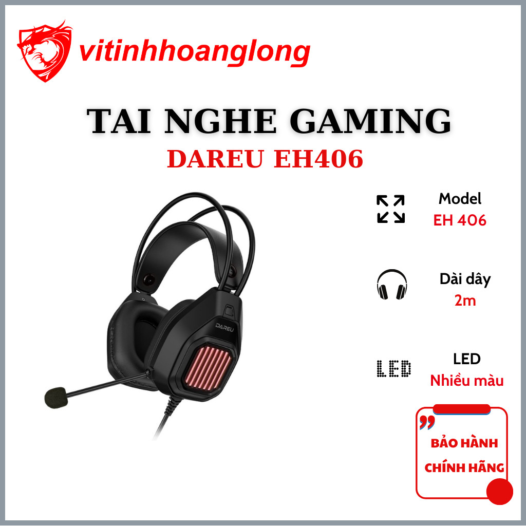 Tai nghe Dareu EH406 7.1 Gaming Headphone
