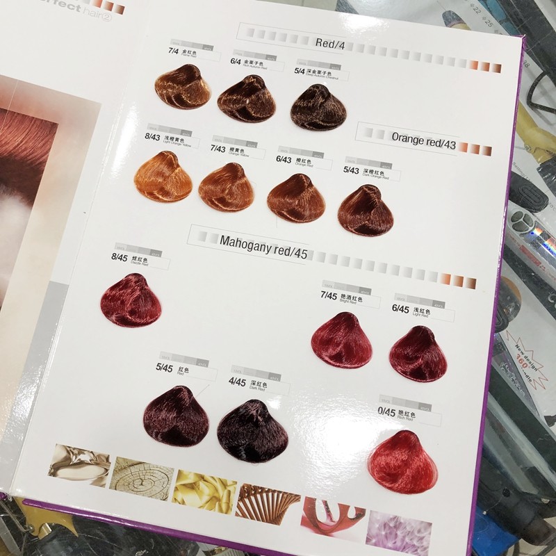 Swatch Color Board Color Dye Cream Swatch Hair Salon Supplies Hair Board Barber Hair Salon Salon Chu