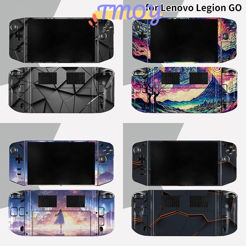 TMOY Cho Legion GO Console Stiers Cover Case Bảo Vệ Toàn Diện Da Decal Cho Legion GO Cầm Tay Bảo Vệ 
