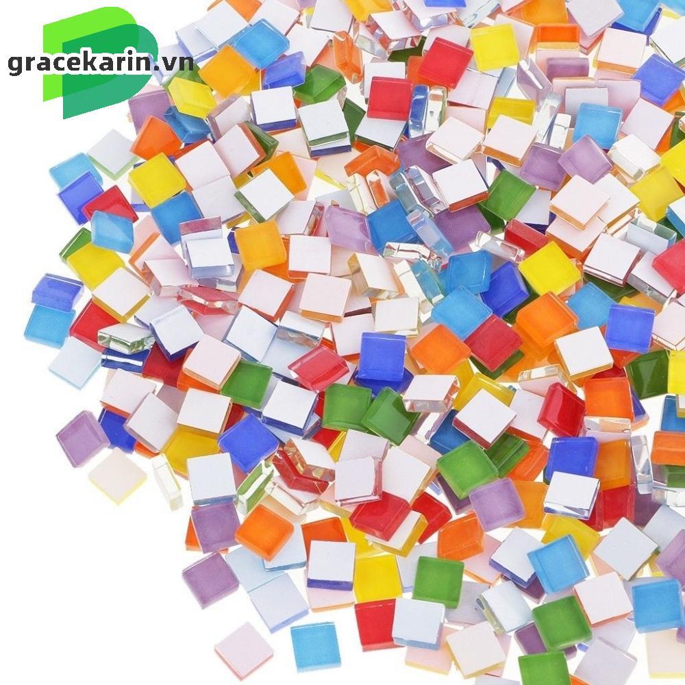 Mosaic Tiles Fashion Craft Multi Colors Supply Accessories DIY Replaces