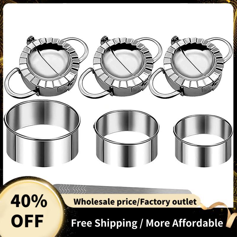 Ravioli Shaper Cookie Cutters Thép không gỉ Bánh bao Ravioli Shaper Bộ để làm Ravioli