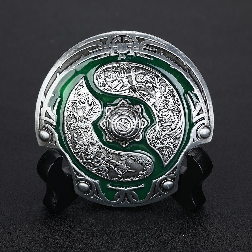 Dota2 Hàng hóa Phụ kiện Ti11 Giải vô địch thi đấu Bộ sưu tập Lá chắn bất tử Đồ trang trí Mô hình bản