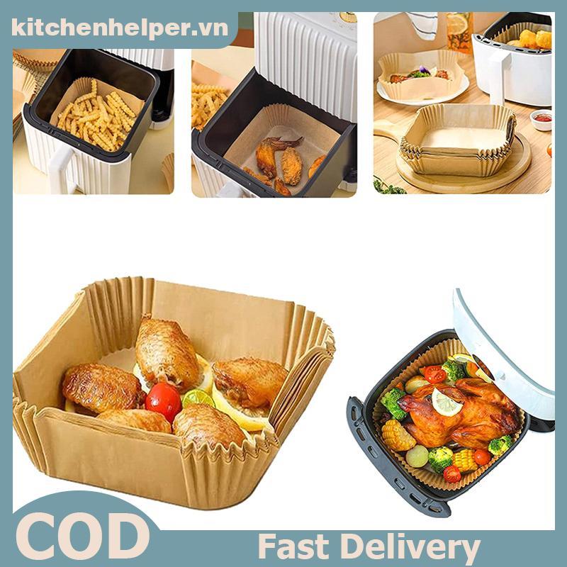 KI Kitchen Air Fryer Paper Bake Oil-Absorber Air Fryer Accesories Disposabl VN