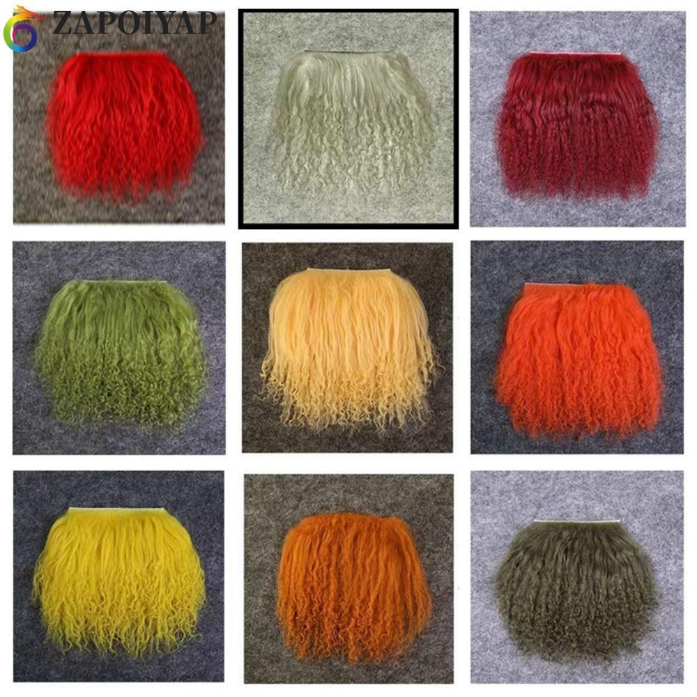 ZAPPOIYAP BJD Hair Row, Tóc Giả Bjd Doll BJD Hair Wefts, Xoăn Hair Row Hair Wefts DIY Hair Hair Hair