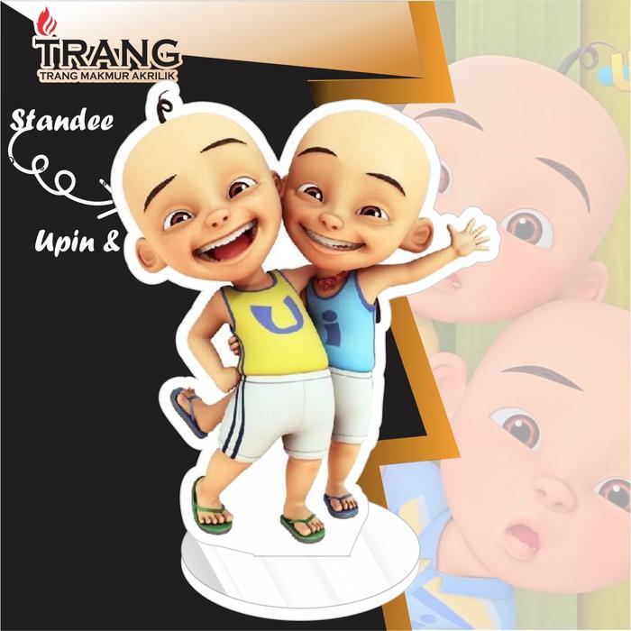 Standee Figure Akrilik Upin Ipin / Standing Action figure Acrylic Upin Ipin - Style 1