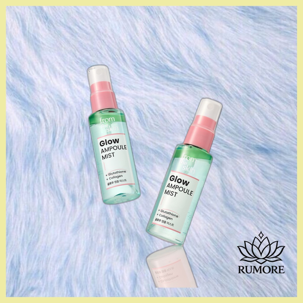[daiso] From The Skin Glow Ampoule Mist, 50ml, 1pc / Glow Mist Hàn Quốc / Dewy Finish / 100% Authent