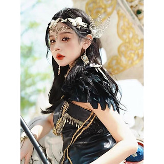 Bờm tóc bohemian - Vòng đội đầu head chain boho style