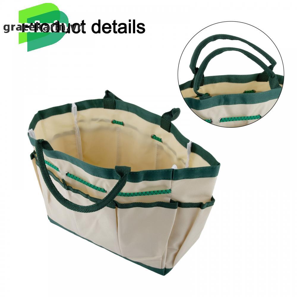 [GRCEKRIN-VN]Kneeling Bench Bag Multifunctional Chair Tool Pouches For Parent Garden Kneeler