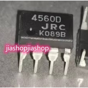 5 Chiếc 10 Chiếc JRC4560D DIP-8 JRC4560 NJM4560D 4560 4560D JRC4560 NJM4560 DIP8 Dual Op Amp Amp Khu