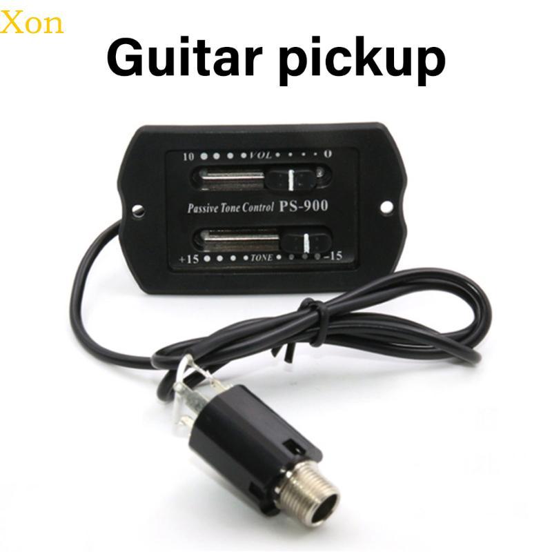 Xe Acoustic Guitar Pickup 2 Ban Nhạc EQ Acoustic Guitar Preamp Acoustic Guitar Preamp Ban Nhạc Pream