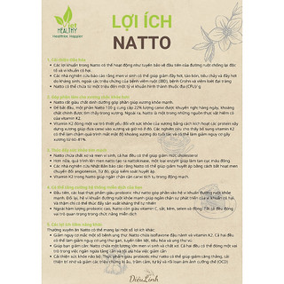 Natto - Bột Đậu Tương Lên Men 100g - Viet Healthy