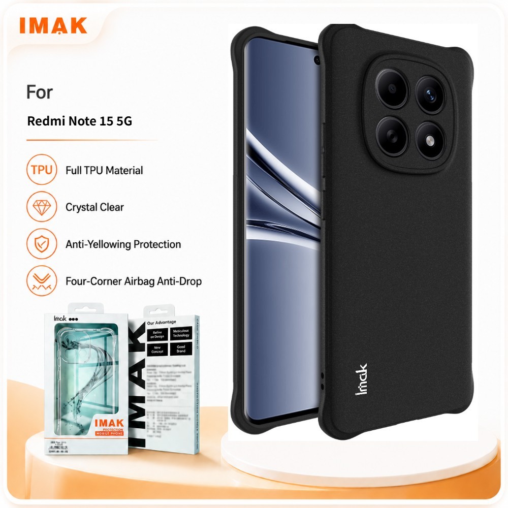Ốp lưng mềm Redmi Note 15 Global 4G 5G Bảo Vệ Camera Mềm Chống Vân Tay CA0002