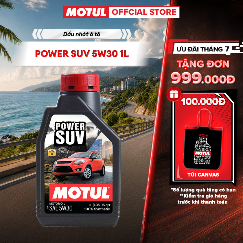 Dầu nhớt xe ô tô MOTUL POWER SUV 5W30 1L