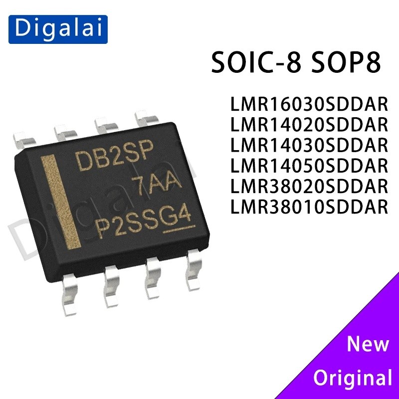 CHIP IC 2 CHIP LMR14020SDDAR LMR14030 LMR14050 LMR16030SDDAR LMR38020 LMR38010SDDAR SO-8-EP DC-DC Ch