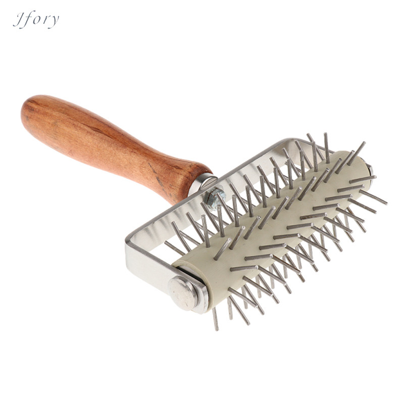 Jfory Dough Docker Rolling Docker Cutter Bánh Ngọt Bánh Quy Bánh Pizza Pie Hole Roller