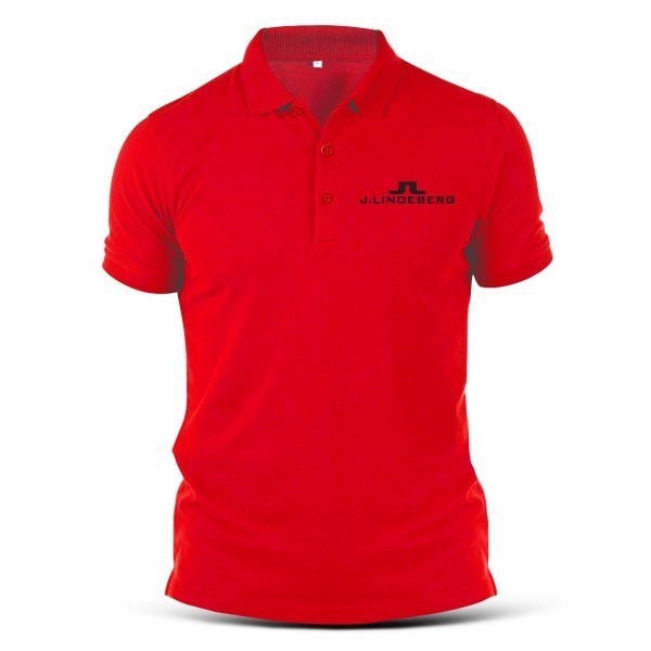 Áo Polo J. Vòng cổ thể thao nam nữ Lindeberg JL Thời trang thông thường 0408