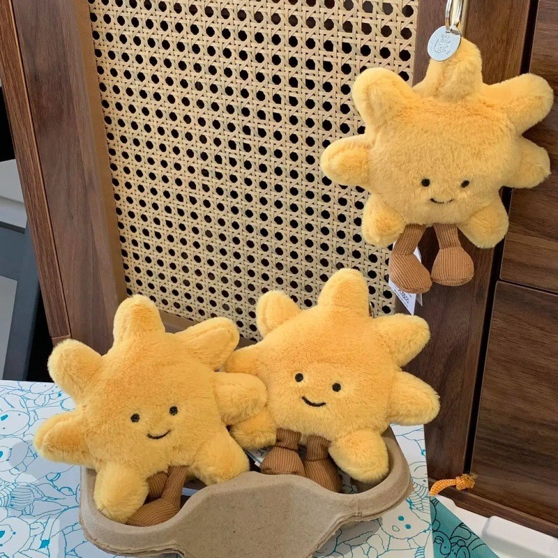 Jellycat Anh Mặt Dây Chuyền Hướng Dương Mặt Dây Chuyền Móc Khóa Quà Tặng Sinh Nhật Búp Bê Sang Trọng