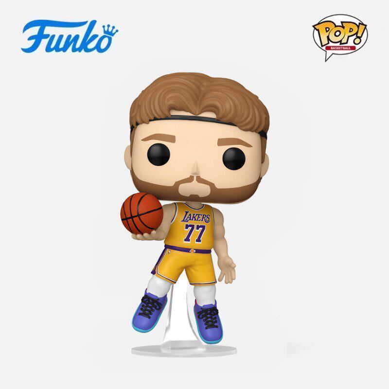 Chính Hãng Funko Bóng Rổ NBA Lakers Luca Dongqiqi Bóng Ngôi Sao Hàng Hóa Hình Đồ Trang Trí Búp Bê Qu