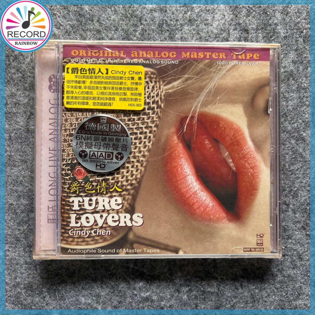 Cindy Chen Ture Lover Original CD Album [Sealed] Brand New GDXVN