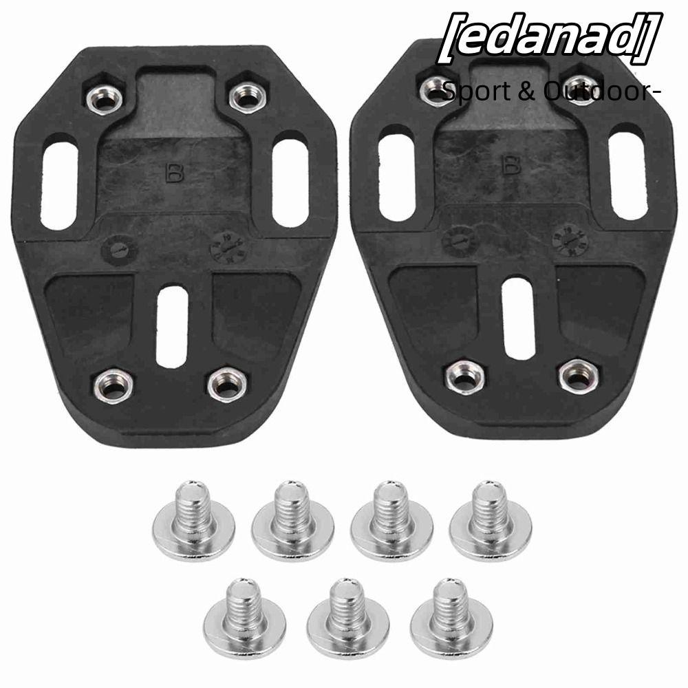 EDANAD 1 Cặp Giày Đi Xe Đạp Cleat Cover Adapter, Nhựa Tổng Hợp Nhẹ Xe Đạp Giày Cleat Cover, Phát Hàn