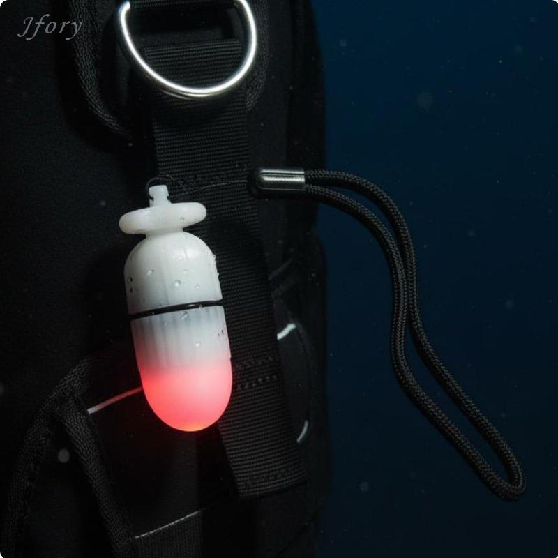 Jfory Underwater Partner Beacon Light 100m Chống Nước Scuba Tank Beacon Light Dây Buộc