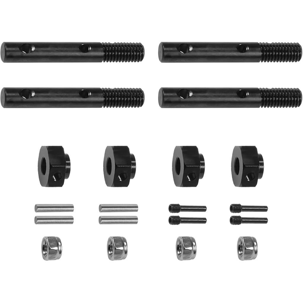 Dày hơn UTB10 Portal Stub Trục thép cứng Capra Drive Shaft 1 / 10 Phụ kiện tỷ lệ cho RC Rock Crawler