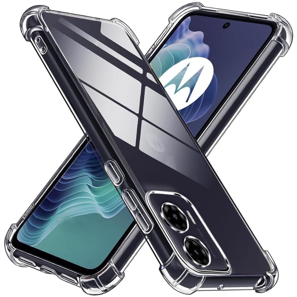 Vỏ điện thoại trong suốt mềm cho Moto G75 G85 Vỏ trong suốt cho Moto G75