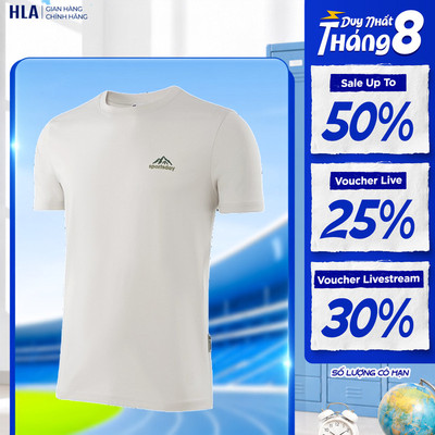 [HOT DEAL] Áo thun nam HLA Sportsday, chất liệu mềm nhẹ co giãn thoáng khí thấm hút mồ hôi