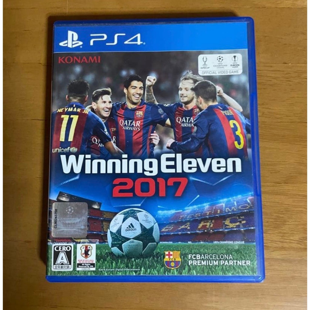 Used PS4 Winning Eleven 2017 Japan Version