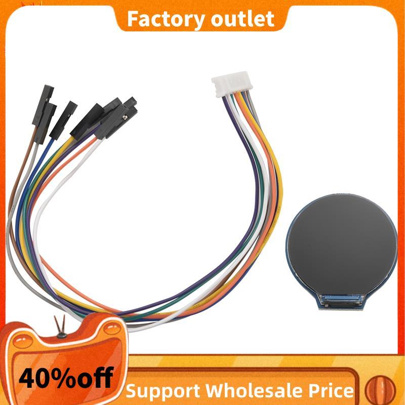 Mô-đun màn hình LCD màn hình tròn 1,28Inch GC9A01 SPI Giao tiếp RGB 65K Hỗ trợ màu mâm xôi