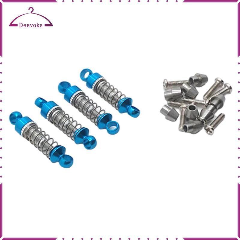 Bộ giảm xóc 4 chiếc cho Wltoys 284131 K979 K989 Xe Bánh Xích RC 1 / 28