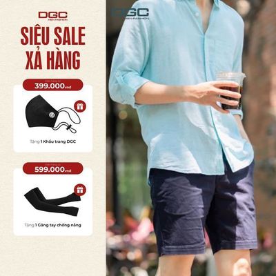 Quần short kaki nam DGCs - dáng suông trẻ chung, thoải mái, thoáng mát - SQSBC02M
