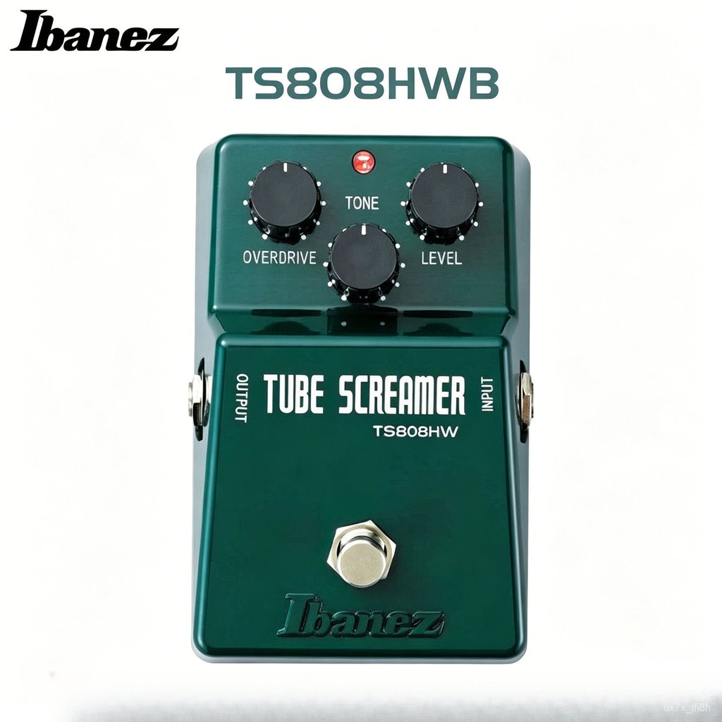 Pedal hiệu ứng cho guitar điện Ibanez TS808HWB Pedal hiệu ứng overdrive chuyên nghiệp đơn chiếc