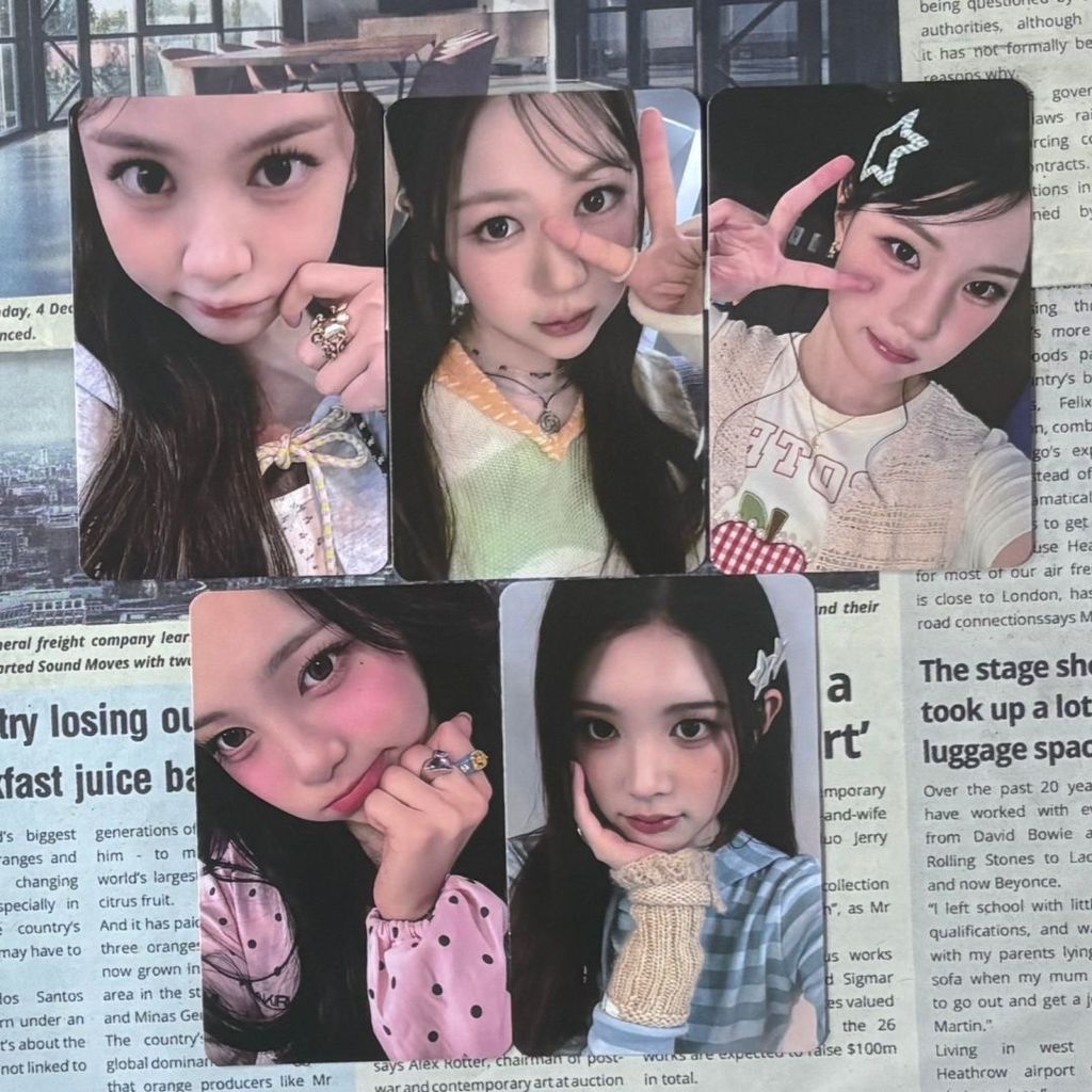 Bán chạy H2H heart2hearts MINI1 IA MR Quà tặng đặc biệt Photocard